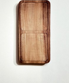 Resim Akasya İki Gözlü Yağdanlık Altı 23x12CM KW-921 