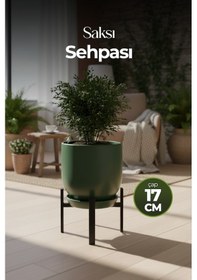 Resim Dekoratif Saksı Sehpası 17 Cm Saksı Ayağı 