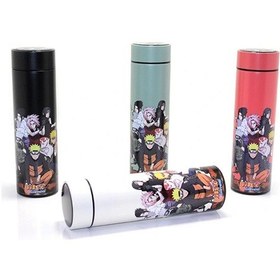 Resim Anime Baskılı Digital Göstergeli Termos 500 Ml Spr383 Çok Renkli 