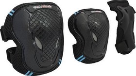 Resim Çocuk Scooter & Paten Koruma Seti – Kaliteli Dizlik ve Dirseklik Seti (M) Mavi FR37715 