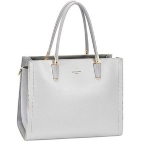 Resim David Jones Kadın El Ve Omuz Çantası Cm6718d Gri 