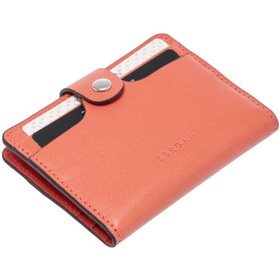 Resim Pembe Deri Unisex Kredi Kartlık - S1KK00001653-J1G 