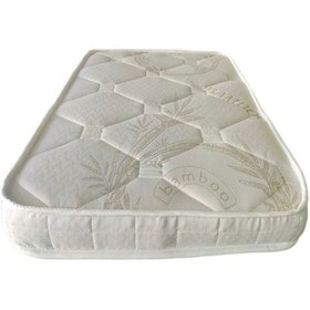 Resim Tek Kişilik 70x140x15 Sünger Yaysız Bambu Kumaş Yatak 