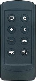 Resim econtrolly RC-1187 Denon Hoparlör DHT-T110 DHTT110 DHT-T100 DHTT100 DHT-S514 DHTS514 Ses Çubuğu Hoparlörler için Uzaktan Kumanda Çalışmasını Değiştirin 