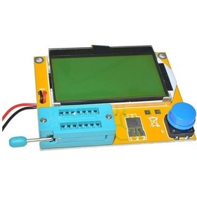 Resim Batarya, Buton, Transistor, Capacitor Lcr-T4 Test Cihazı 