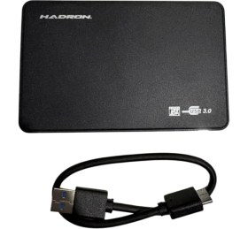 Resim HADRON USB 3.0 Bağlantılı 2.5" HDD Sata Harddisk Kutusu Güvenli Saklama Çözümü 