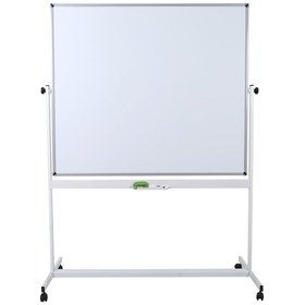 Resim 90x120 Mobil Tek Taraflı Laminat Beyaz Yazı Tahtası 
