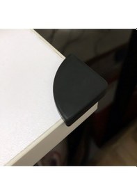 Resim Springsun Bebek Güvenliği İçin 4 Adet Silikon Köşe Koruyucu - Mobilya Kenar Koruması 