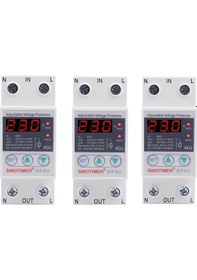Resim Pazly Smart Low Voltage Protector Sınotımer Svp-912, 40a Current, Adjustable, Auto Reset 