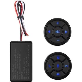 Resim Mufunye Araba Çok Fonksiyonlu Direksiyon Simidi Kontrol Cihazı Kablosuz Direksiyon Simidi Kontrol Uzaktan 