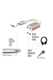 Resim Temiz Pazar 5.1 Kanal USB Type-C Ses Kartı 