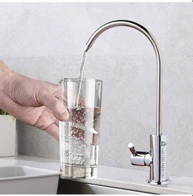 Resim WaterMelon Su Arıtma Cihazı için Lüks Prinç Aç Kapa Musluk 