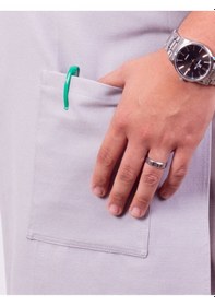 Resim Mutfak Önlüğü Kişiye Ve İsme Özel Nakışlı Mutfak Önlüğü Biber02 Farklı Renkler Gri 