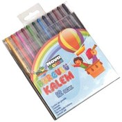 Resim Nova Color Mum Pastel Boya Silinebilir Yuvarlak 12 Renk NC-2122 