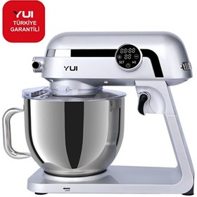 Resim M123 Easy Chef Premium 1800 W 7 L Dokunmatik Ekran Gümüş Alüminyum Stand Mikser ( Türki̇ye Garanti̇li̇) Yui