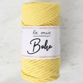 Resim La mia Boho Limon Sarı Büküm Makrome İpi - L186 - 34206 