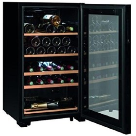 Resim La Sommeliere SLS32DZ Siyah 32 Şişe Kapasiteli Şarap Dolabı 
