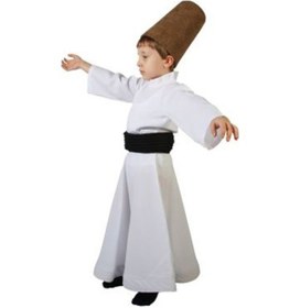 Resim Semazen Kostümü Çocuk Tam Takım Kıyafet 5-6 Yaş 