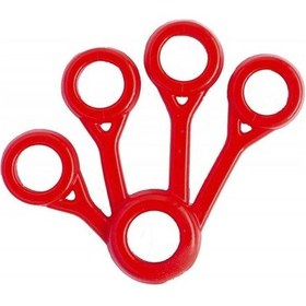 Resim Finger . Silikon El Parmak Egzersiz Aparatı . Kırmızı 