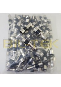 Resim Rg 11 Sıkmalı F Konnektör 100 Adet + F Konnektör Sıkma Pensesi 