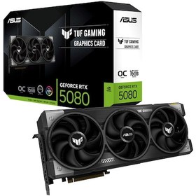 Resim Asus TUF Gaming GeForce RTX 5080 OC TUF-RTX5080-O16G-GAMING 16 GB GDDR7 256 Bit Ekran Kartı 