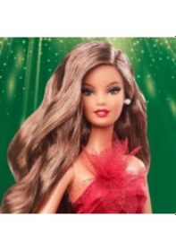 Resim Barbie 2022 Mutlu Yıllar Bebeği, Kumral hby05 