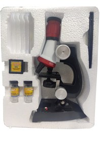Resim Eğitici Mikroskop Kiti Zoom Led Işıklı 100x 400x 1200x St1200x 