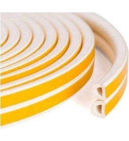 Resim Adilon Kapı Pencere Izolasyon Fitili/ Bandı Beyaz 6 Mt. 