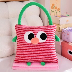 Resim Zhuque Dopamin Yastık Yorgan Çift Amaçlı Ikisi Bir Arada Araba Ofis Şekerleme Battaniyesi Sevimli Yastık Kanepe Yastığı (Yurt Dışından) 