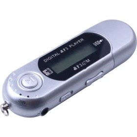 Resim Ganbao Gümüş Mini USB 4 GB Mp3 Müzik Çalar Dijital LCD Ekran Desteği 32G Tf Kart Fm Radyo Fm Fonksiyonlu Taşınabilir Mp3 Çalar (Yurt Dışından) 