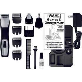Resim Wahl Groomsman Pro Saç, Sakal, Bıyık Düzeltme Ve Şekil Verme Makinesi- Şarjlı 9855-1216 
