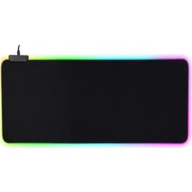 Resim Jeehugo Rgb Işıklı Büyük Boy Oyun Mouse Padı - 900x400x4mm, Usb Plug & Play, 8 Işık Efekti, Kaymazsız Kauçuk Taban, Dayanıklı Oyuncu Mouse Matı 