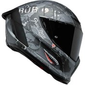 Resim Ruroc Eox Squadron Kapalı Kask Siyah - Gri 