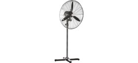Resim Bahçıvan Bsv 500 50CM Siyah 3 Kanatlı Sanayi Tipi Ayaklı Vantilatör 