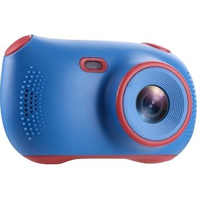 Resim Ximistore9 Çocuklar İçin 1080p Çift Lensli Dijital Fotoğraf Makinesi - 18mp, Video Kayıt, Dayanıklı Mavi 