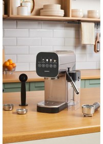 Resim Karaca Mycaffee Barista S20 Entegre Süt Hazneli Otomatik Espresso Ve Latte Makinesi 