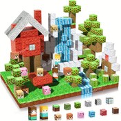 Resim Manyetik Yapı Blokları Çiftlik Hayvanları Manyetik Yapı Seti - STEM Öğrenme, ABS Malzeme, 3 Yaş ve Üzeri Çocuklar için Erkek ve Kız Oyuncak Blok Takımı, STEM Yığma Oyuncağı, Çocuk Duyusal Tuğlalar Doğum Günü Hediyesi 