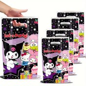 Resim 10 adet, 20 adet, 30 adet Sevimli Sanrio Kuromi Cinnamoroll Parti Hediye Kutuları, Doğum Günleri, Düğünler ve Tatil Kutlamaları için Mükemmel, Çok Fonksiyonlu Hediye Çantaları | Eğlenceli Karakter Tasarımı | Plastik Hediye Torbaları, Noel için İdeal, Noel için En İyi 
