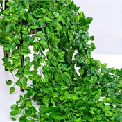 Resim 24 Adet Yapay Sarmaşık Dalı Duvar Dekoru - Gerçekçi Açık/Kapalı İklim Şartlarınada Uygun Sahte Ye 