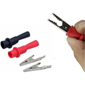 Resim Koodmax Krokodil Timsah Multimetre Pensampermetre Test Probu 1 Çift 