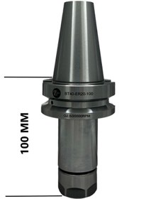 Resim THİNEXTOOL BT40 ER20 - 100 Pens Başlığı Er Tip Pens Tutucu Başlık 