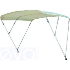 Resim Bimini Model ,3 Kollu Portatif Tekne Tentesi En 160 CM 
