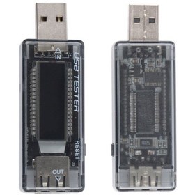 Resim USB Voltmetre - Ampermetre OLED Ekran Şarj Kapasite Test Cihazı 