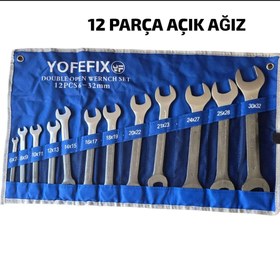 Resim YOFEFIX 12 Parça Çift Ağızlı Anahtar Takımı (6-32 mm) 