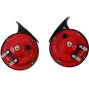 Resim Neevoyu 24v Araba Motosiklet Çift Tonal Sünger Klarnet, Su Geçirmez Yüksek Sesli 110db Her Bir, Yol Güvenliği İçin Elektrikli Klarnet Çifti 