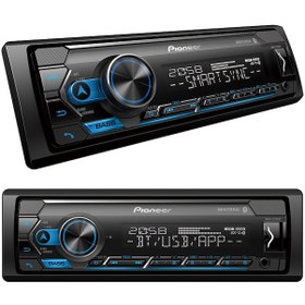 Resim Pıoneer Mvh-S325Bt Usb/Fm/Aux/Bt Bluetooth'Lu Mekaniksiz Oto Teyp 