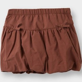 Resim Defacto Kız Bebek Beli Lastikli Poplin Balon Etek G1362a525aubn250 Kahve 