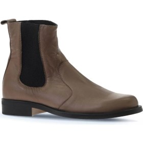 Resim Bueno Shoes Gri Deri Kadın Düz Bot 01WV8601 01WV8601 
