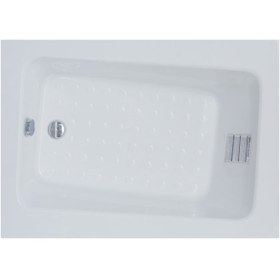 Resim Waterway Nebraska Mini Dikdörtgen Küvet 120x80 H 43 Gövde Metal Ayak Dört Yön Panel 