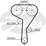 Resim TRIGER KAYISI (146x240) OPEL ASTRA H Z16XEP 04 ASTRA J A16XER VECTRA C 05 CHEVROLET CT1077 